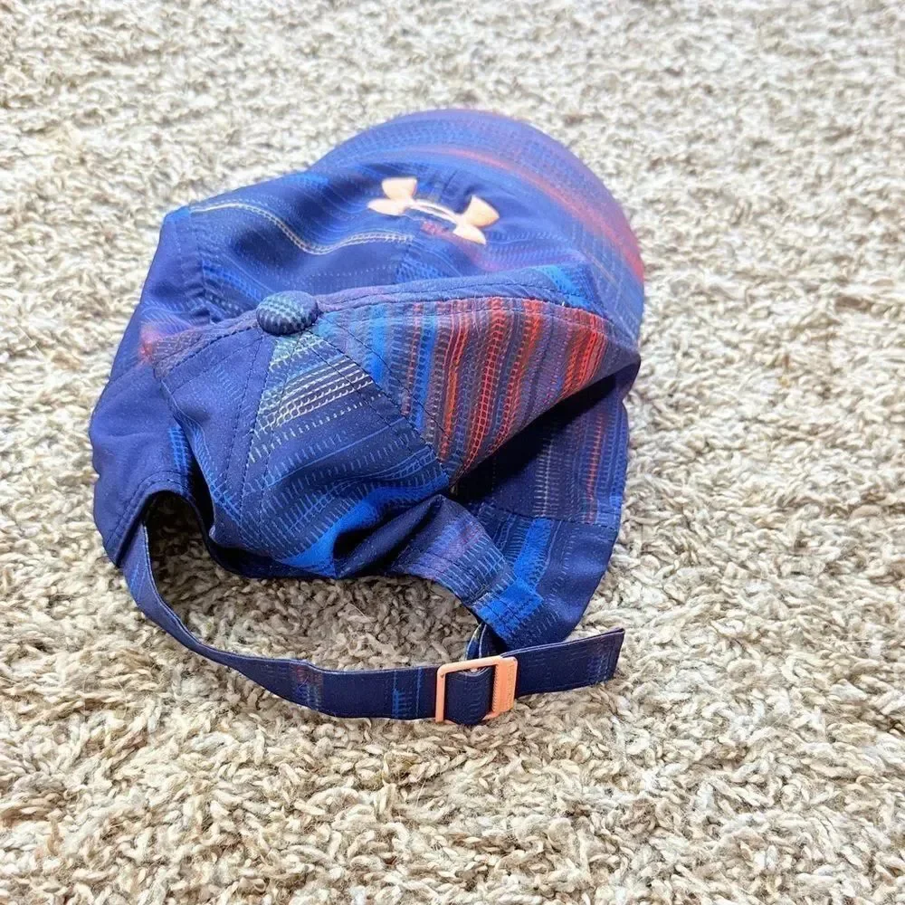 Under Armour Orange & Blue Space Dye Baseball Cap
